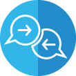 Thought bubbles icon