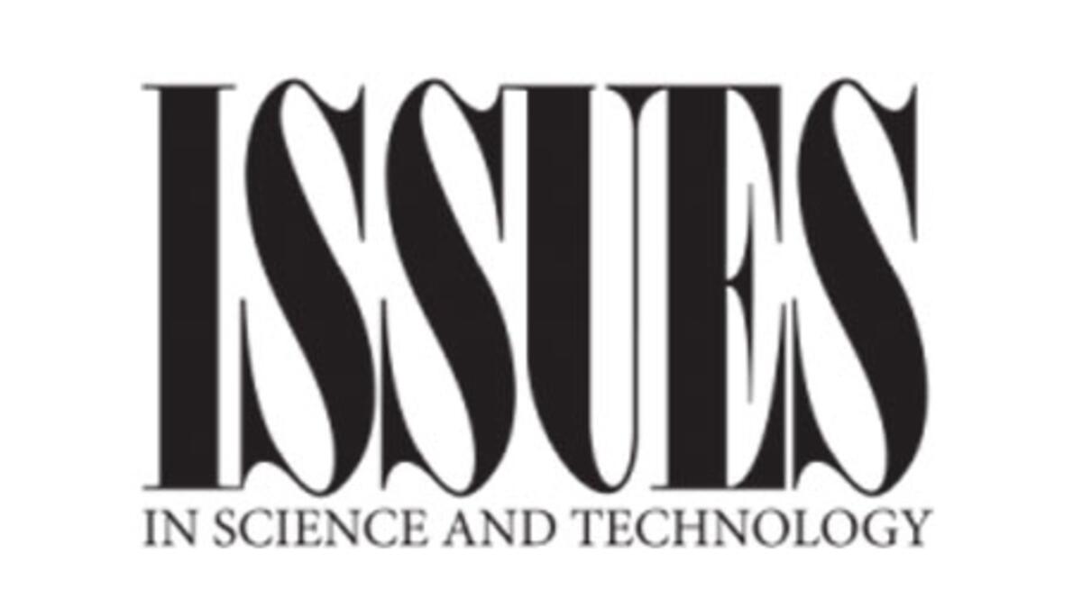 Issues in Science and Technology logo